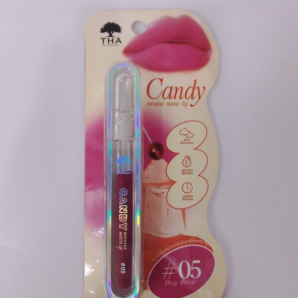 Candy Mousse Matte Lip (#5 Deep Berry )