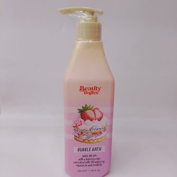 Beauty Buffet (Strawberry Cheese Bubble Bath)350ml
