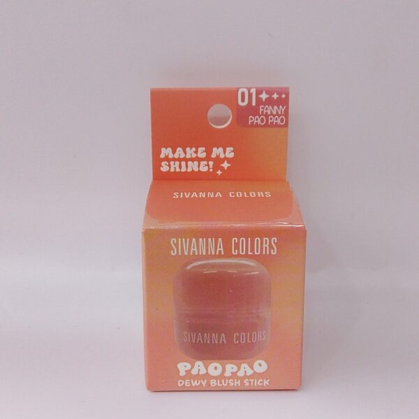 Sivanna Colors(PaoPao Dewy Blush  Stick )#01 Fanny Pao Pao