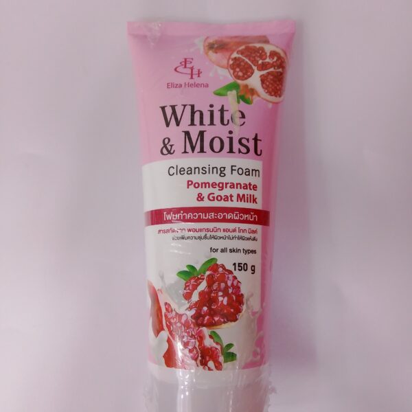 Eliza Helena(White & Moist  Cleansing Foam) Pomegranate & Goat Milk(150g)