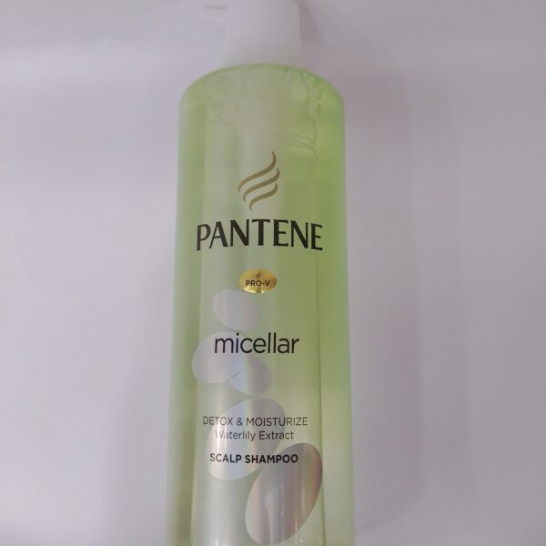 Pantene Micellar Detox & Moisturize Water Lily Extract Shampoo