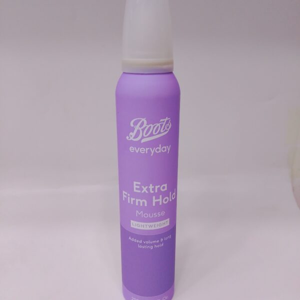 Boots Everyday( Extra Firm Hold Mousse Lightweight)200ml