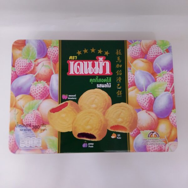 Denma Filled Cookie with Fruits (Strawberry,Prune,Yuzu)