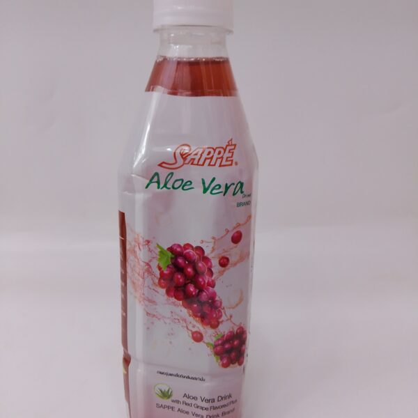 Sappe Aloe (Aloe Vera with Red Grape Flavor)365ml