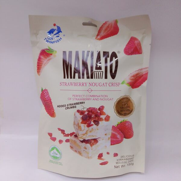Makiato Strawberry Nougat Crisp(150g)