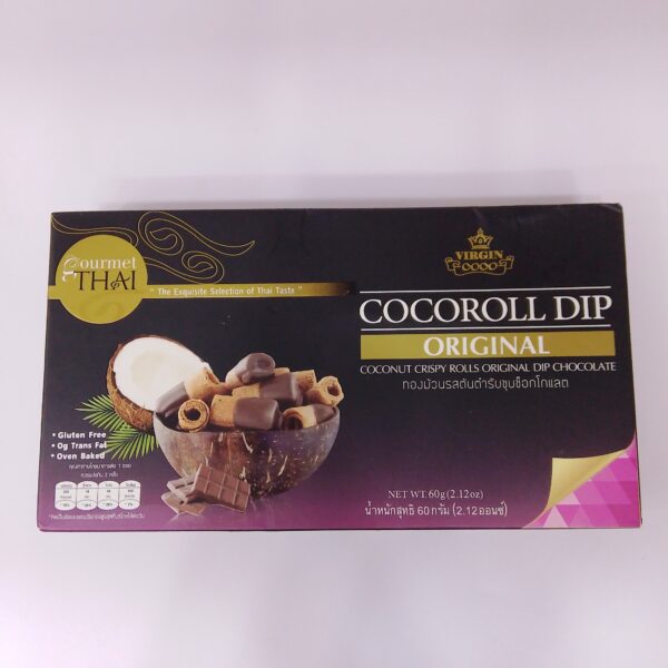 Coconut Roll Dip Chocolate