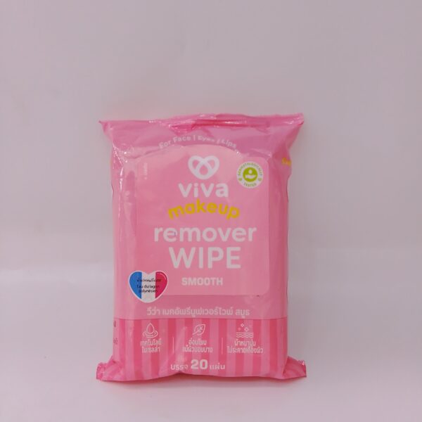 Viva Makeup Remover Wipe Smooth(For Face,Eyes and Lips)