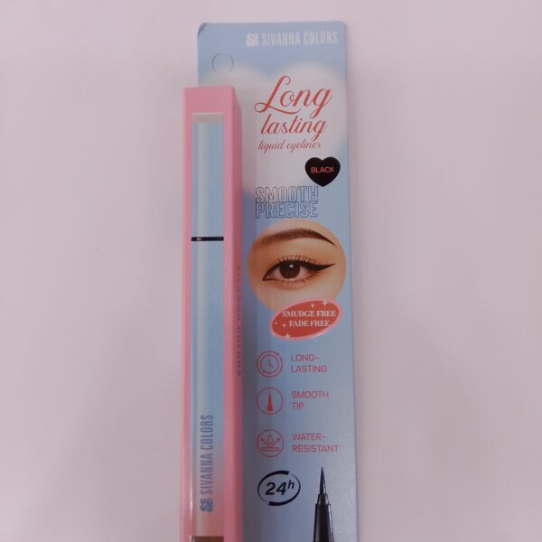 Sivanna Colors Long Lasting Liquid Eyeliner (Black)