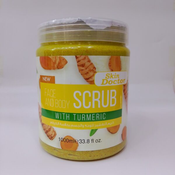 Face and Body Scrub with Turmeric(1000ml)